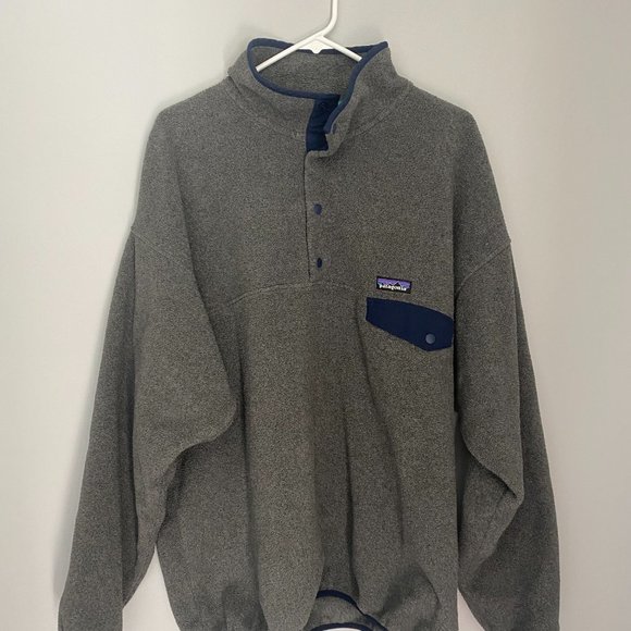 Patagonia Grey Synchilla Fleece Pullover - Picture 5 of 5